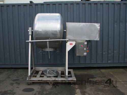 Industrial Stainless Steel Drum Tumbler Mixer - 690L