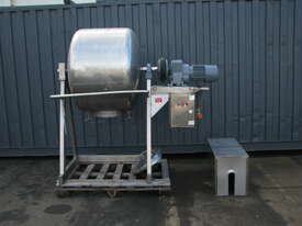 Industrial Stainless Steel Drum Tumbler Mixer - 690L - picture0' - Click to enlarge