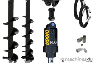 Digga PDD auger drive combo package micro mini excavator