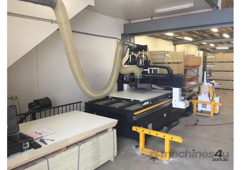 caption Anderson Genesis Plus 2700 x 1300mm Nesting CNC Machine