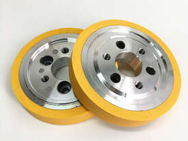 Standard Rubber Feed Rollers 140 Dia 35 Bore 25mm Wide for Woodworking Planer Moulders - picture0' - Click to enlarge