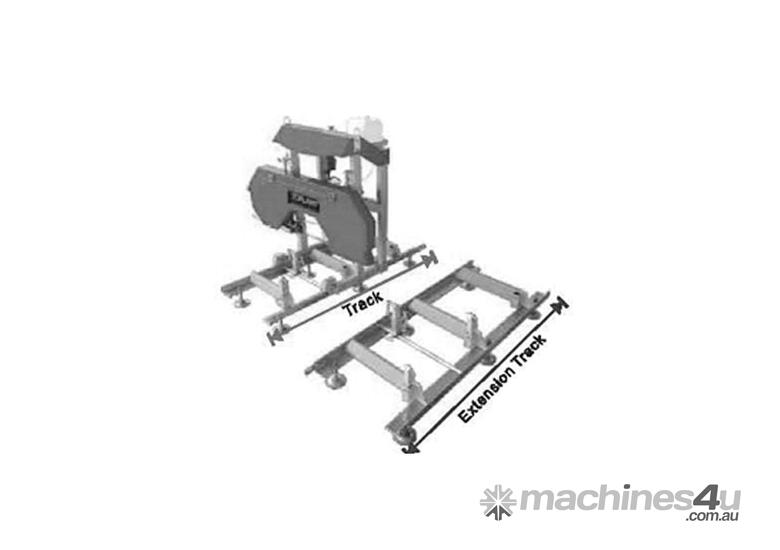 caption 3.2m Petrol Powered 13HP Sawmill SM550HG by Oltre *Special Order*