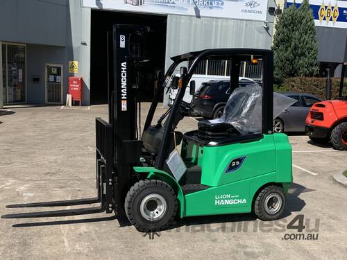 Brand New 2.5 Ton Lithium-Ion Electric Forklift