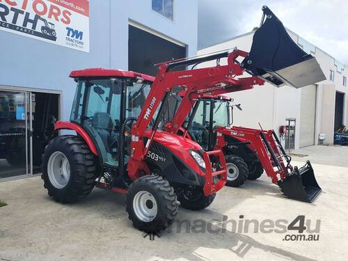 Brand New TYM T503 Air Cab, HST Trans, 4 in 1 loader