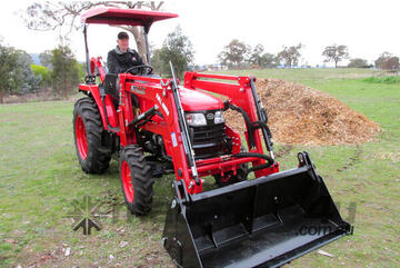 APOLLO 45hp 4WD Diesel Tractor + FEL + Backhoe