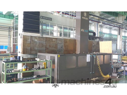 2014 Hankook VTC-30/40E Turn Mill CNC Vertical Lathe
