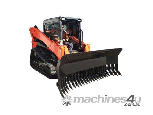 caption Norm Dozer Blade Stick Rake - Size Ranges Available 2100 – 3000mm