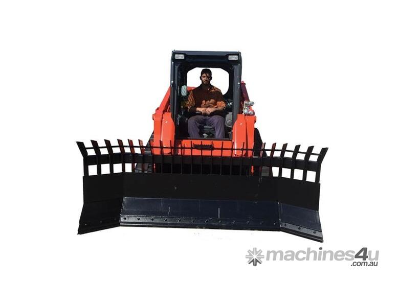 caption Norm Dozer Blade Stick Rake - Size Ranges Available 2100 – 3000mm