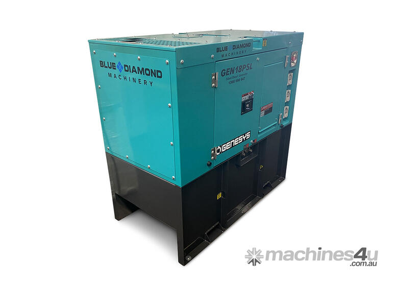 caption 18 KVA Diesel Generator Long Range PERKINS Engine - 240v