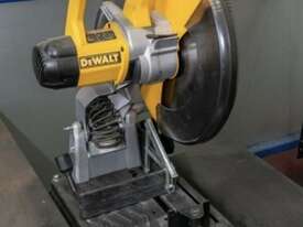 Bench and Steel Rack With DeWalt DW872-XE Drop Cold Cut Saw - picture0' - Click to enlarge