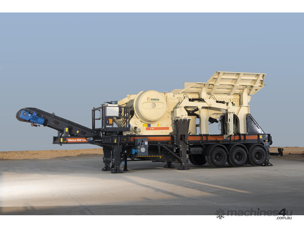 New Metso NW Rapid NW120 Rapid Portable Jaw Crusher Mobile Jaw Crusher ...