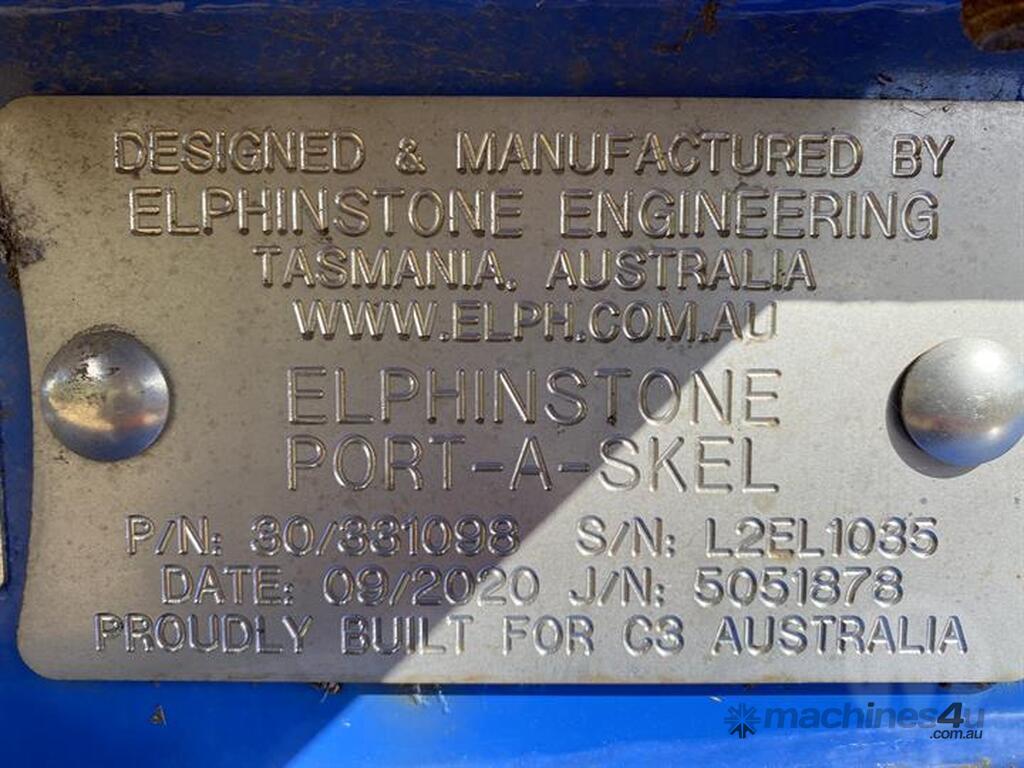 Buy Used Elphinstone Elphinstone Portaskel Skel Trailers in