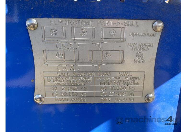 Buy Used Elphinstone Elphinstone Portaskel Skel Trailers in