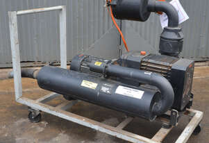Busch Type MI 1502 BV 3 phase vacuum pump 9.2kW 500m3/hr on steel trolley