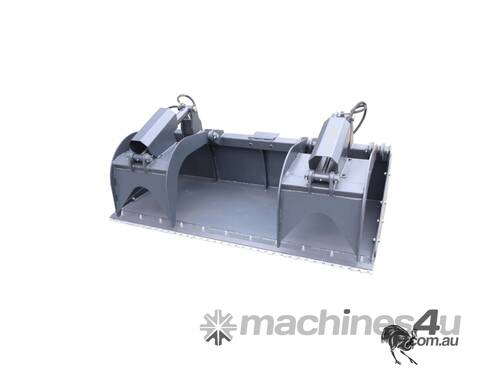 Heavy Duty Dual Cylinder Grab Bucket: 1830mm, Custom Built to Order