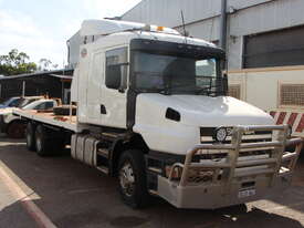 SCANIA 124G 6x4 FLAT TOP - picture0' - Click to enlarge