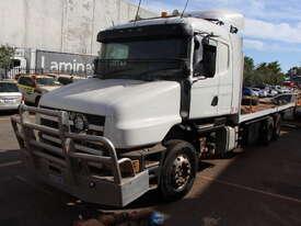 SCANIA 124G 6x4 FLAT TOP - picture1' - Click to enlarge