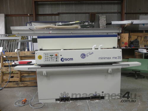 SCM  ME35 Hot melt edge bander