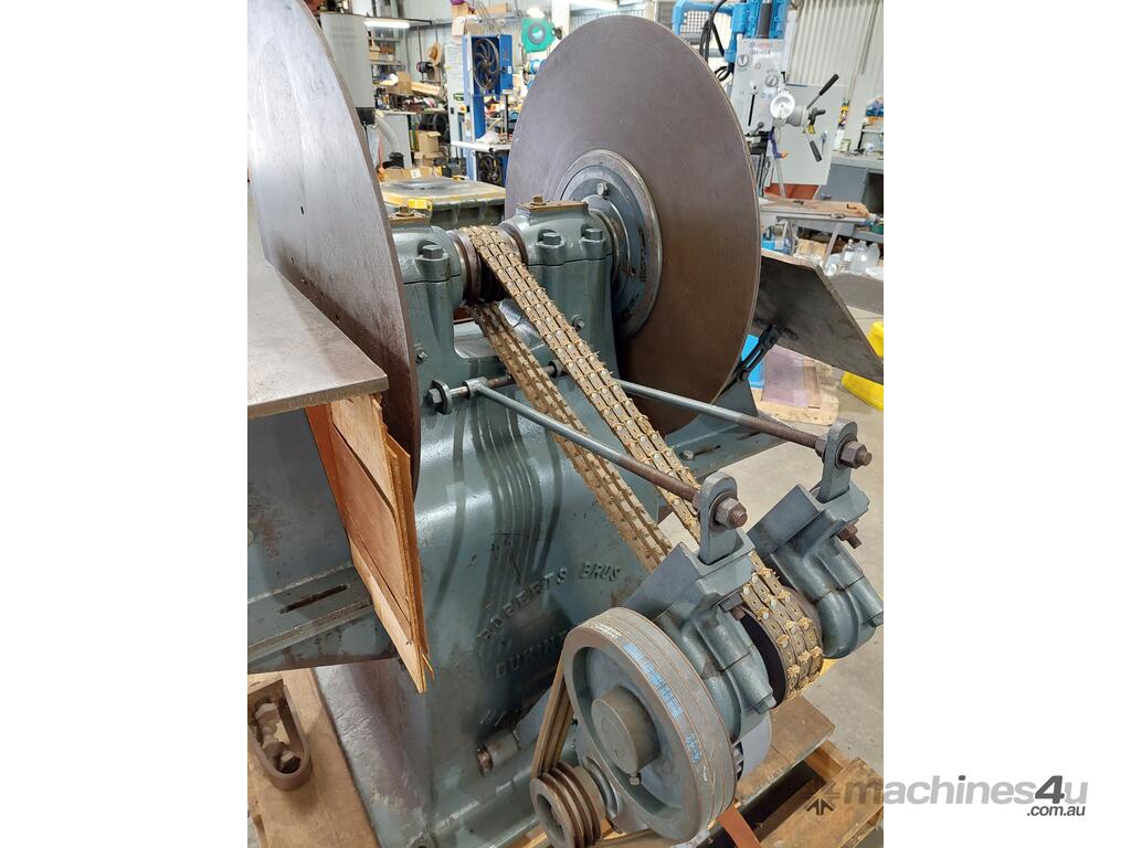 Used Roberts Bros Roberts Bros 30 Double Disc Sander Disc Sanders in