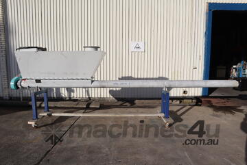 Large Auger Feeder Screw Conveyor - 5.4m Long Screw - Yuda