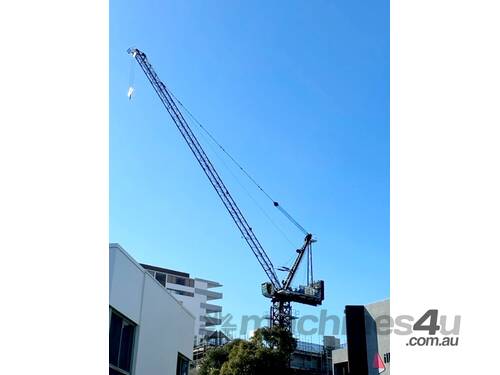 caption GLEASON CRANES 2017 ZJM QTD 160 TOWER CRANE