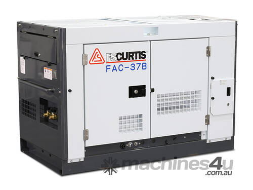 caption CVA Compressors - New Portable Diesel Air Compressor - FS Curtis FAC-37B - 130cfm