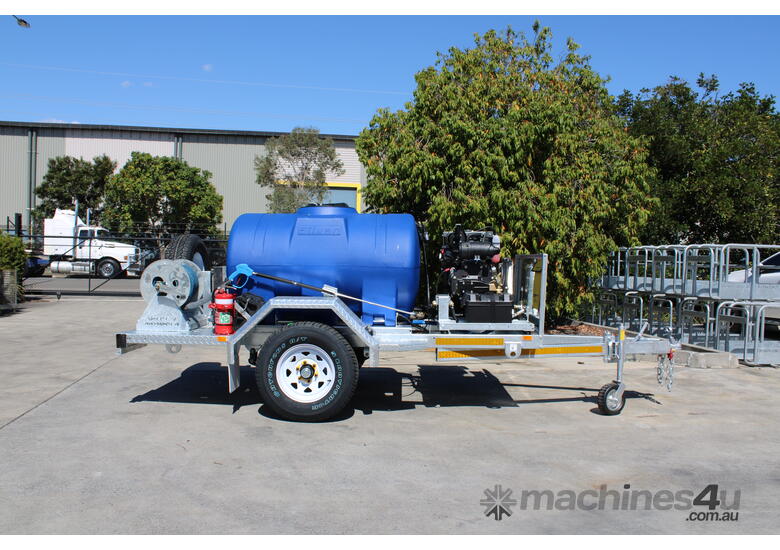 caption Thoroughclean D24M-50C-TO Pressure Washer Trailer