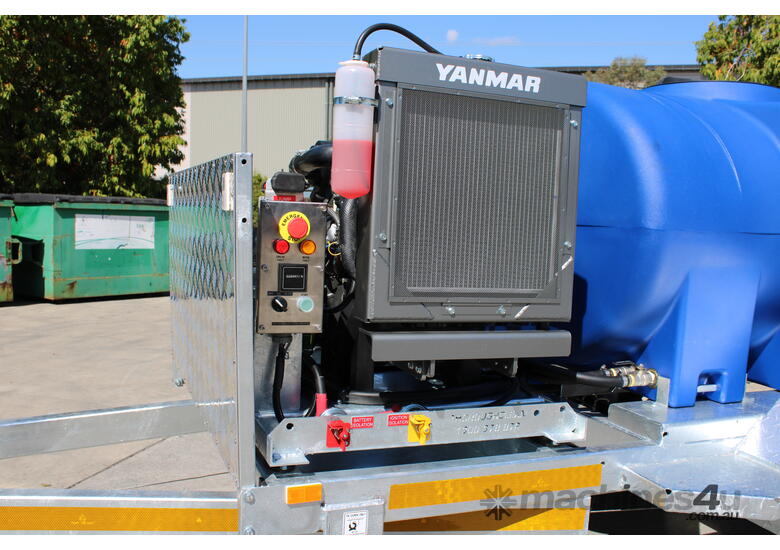 caption Thoroughclean D24M-50C-TO Pressure Washer Trailer