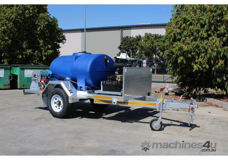caption Thoroughclean D24M-50C-TO Pressure Washer Trailer
