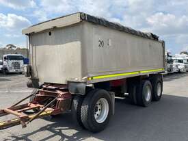 2004 HXW D3 Tri Axle Tipping Dog Trailer - picture1' - Click to enlarge