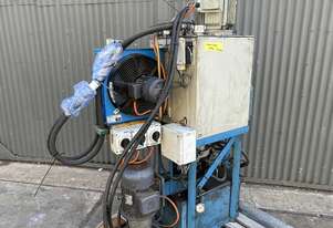 Dual Motor 4kW 7.5kW Vickers Pump Hydraulic Power Pack Radiator Oil Cooled