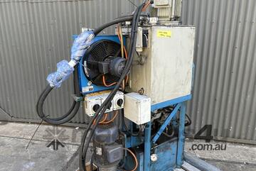 Dual Motor 4kW 7.5kW Vickers Pump Hydraulic Power Pack Radiator Oil Cooled Dual Motor 4kW 7.5kW Vickers Pump Hydraulic Power Pack Radiator Oil Cooled