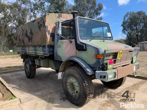 1984 Mercedes Benz Unimog UL1700L Dropside 4x4 Cargo Truck