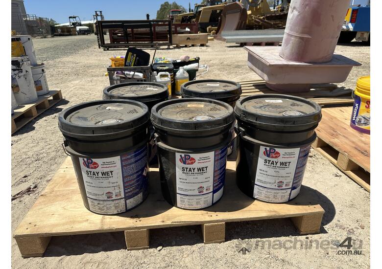 New 1 x Pallet of Dust Deterrent Paint, Spray & Glue in , Listed on