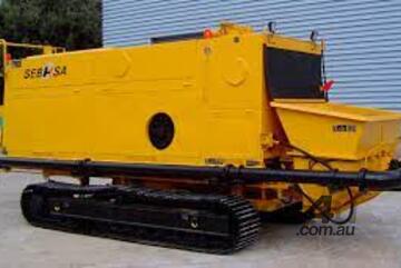 GANZ - SEBHSA Crawler mounted concrete pump 80 m/h BD-2806.OR