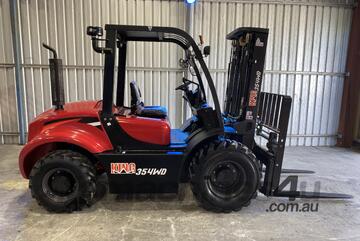 3.5 Ton Diesel 4WD Forklift Standard Package just $45,990 + GST or around $229 per week on finance