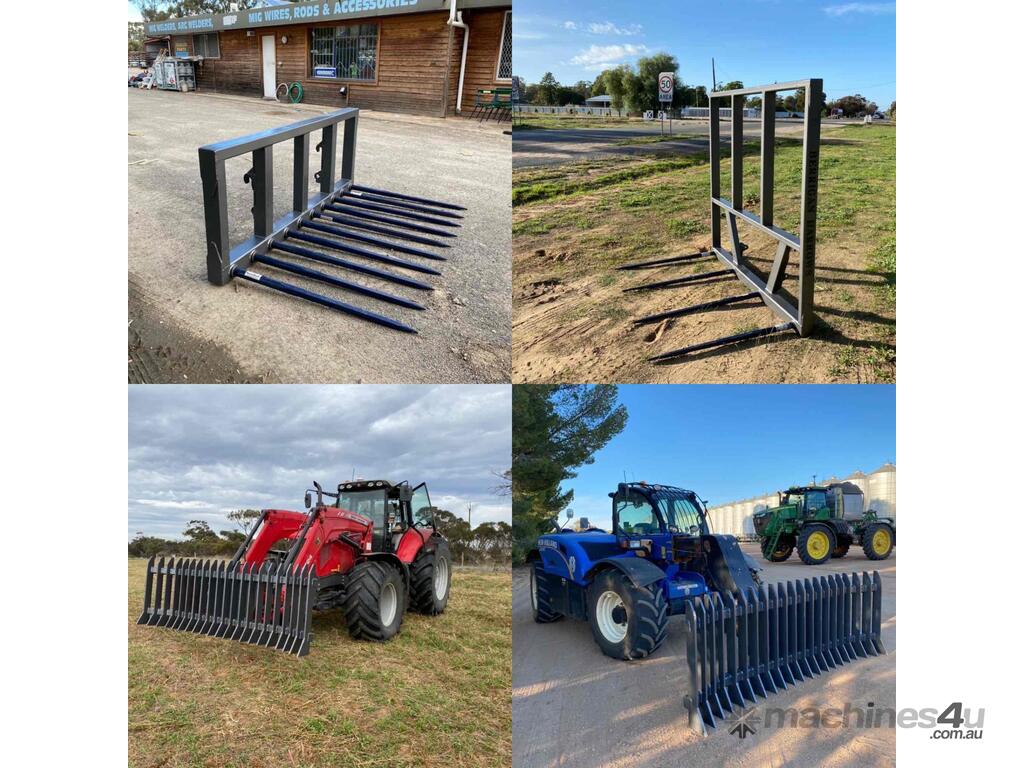 New 2024 BEH BEH Bull Rake 2100mm reversible hitch BUILT TOUGH Skid