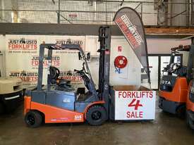 TOYOTA 8FBN25 S/N 16273 2015 MODEL BATTERY ELECTRIC FORKLIFT 4000 MM 2 STAGE MAST ** LOCATED IN STRA - picture0' - Click to enlarge