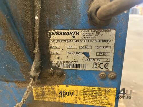 2010 Beissbarth Servomat MS 65 Tyre Changer