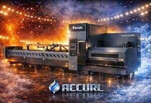 ACCURL TubeLINE BK SERIES 4KW | 6M LENGTH | 200MM OD TUBE LASER | BOCI HEAD | CYPCUT CONTROLLER