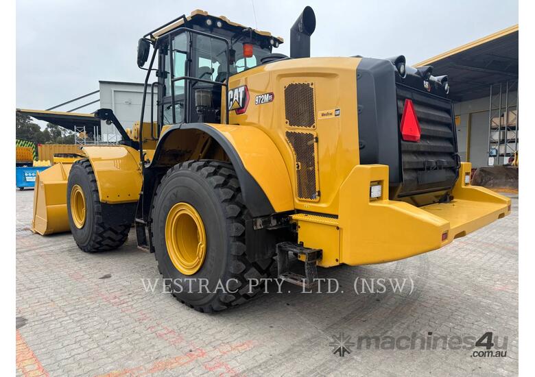 caption CAT 972MXE Wheel Loaders integrated Toolcarriers