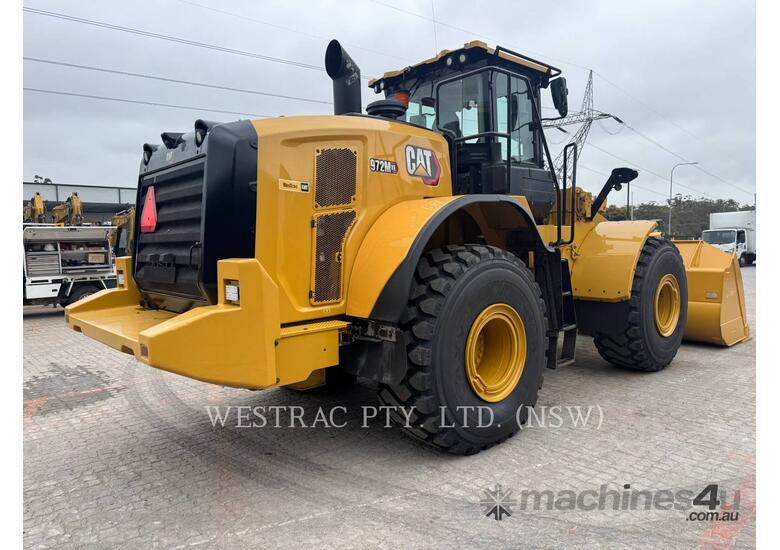 caption CAT 972MXE Wheel Loaders integrated Toolcarriers