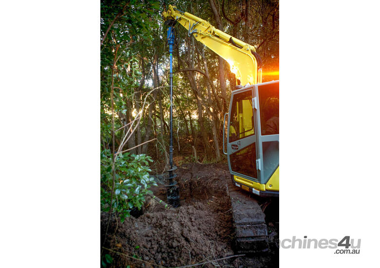 caption AUGER TORQUE 7000 MAX Earth Drill for Excavator