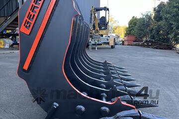 AUSTRALIAN MADE GEAR Multi purpose Rake 2M 24-29T Excavators