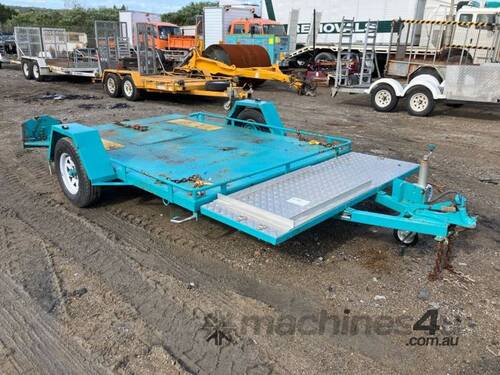 2011 Dean Trailers Single Axle Tipping Plant Trailer