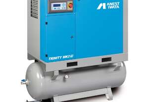 Trinity Series All-in-One Rotary Screw Air Compressor - 11 kW | 58 CFM | 5 Year Warranty