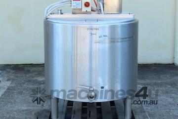 Stainless Steel Jacketed Mixing Tank