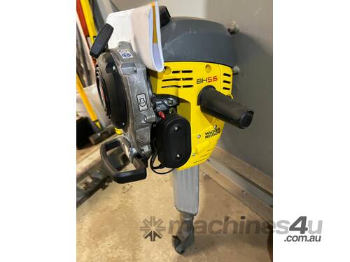 Wacker Neuson BH55 1.6kW Petrol (28x160MM HEX) Demolition Jackhammer Breaker 5100047105