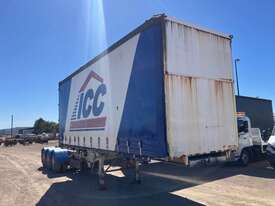 2007 Barker Heavy Duty Tri Axle Tri Axle Curtainside Roll Back A Trailer - picture0' - Click to enlarge