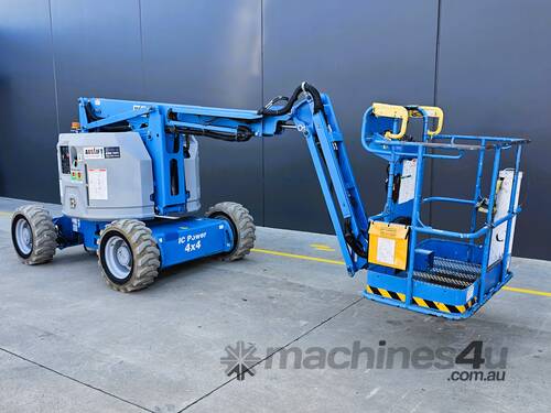 caption 2018 Genie Z34/22 IC - 34ft Diesel Knuckle Boom Lift - Designed for Precision!
